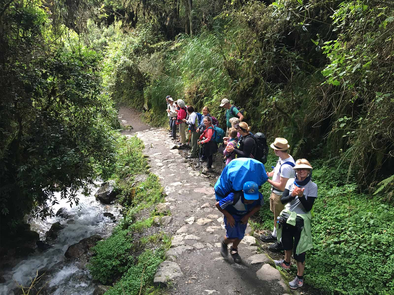 camino inca a Machu Picchu